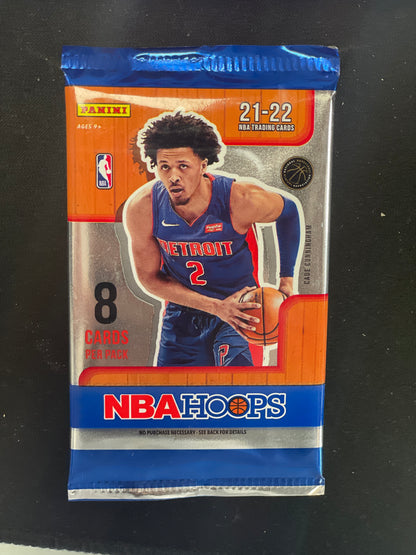2021-22 Panini NBA Hoops Basketball Retail Pack