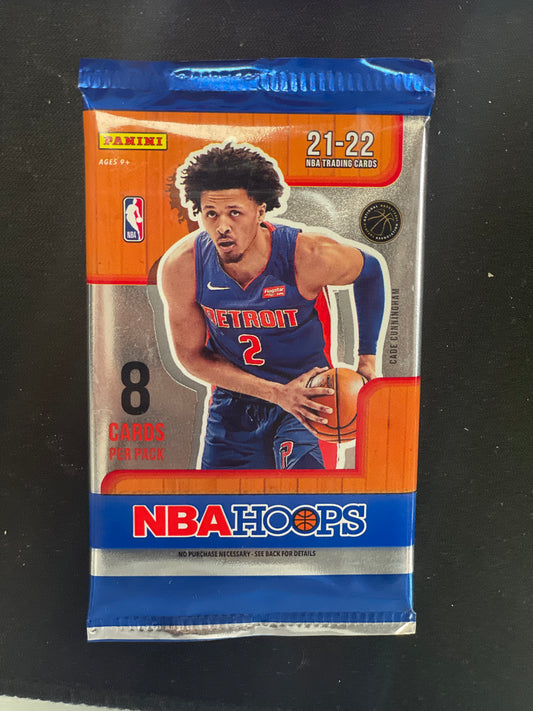 2021-22 Panini NBA Hoops Basketball Retail Pack