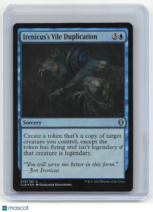 2022 Magic: The Gathering Irenicus Battle for Baldurs Gate #078/361 Foil