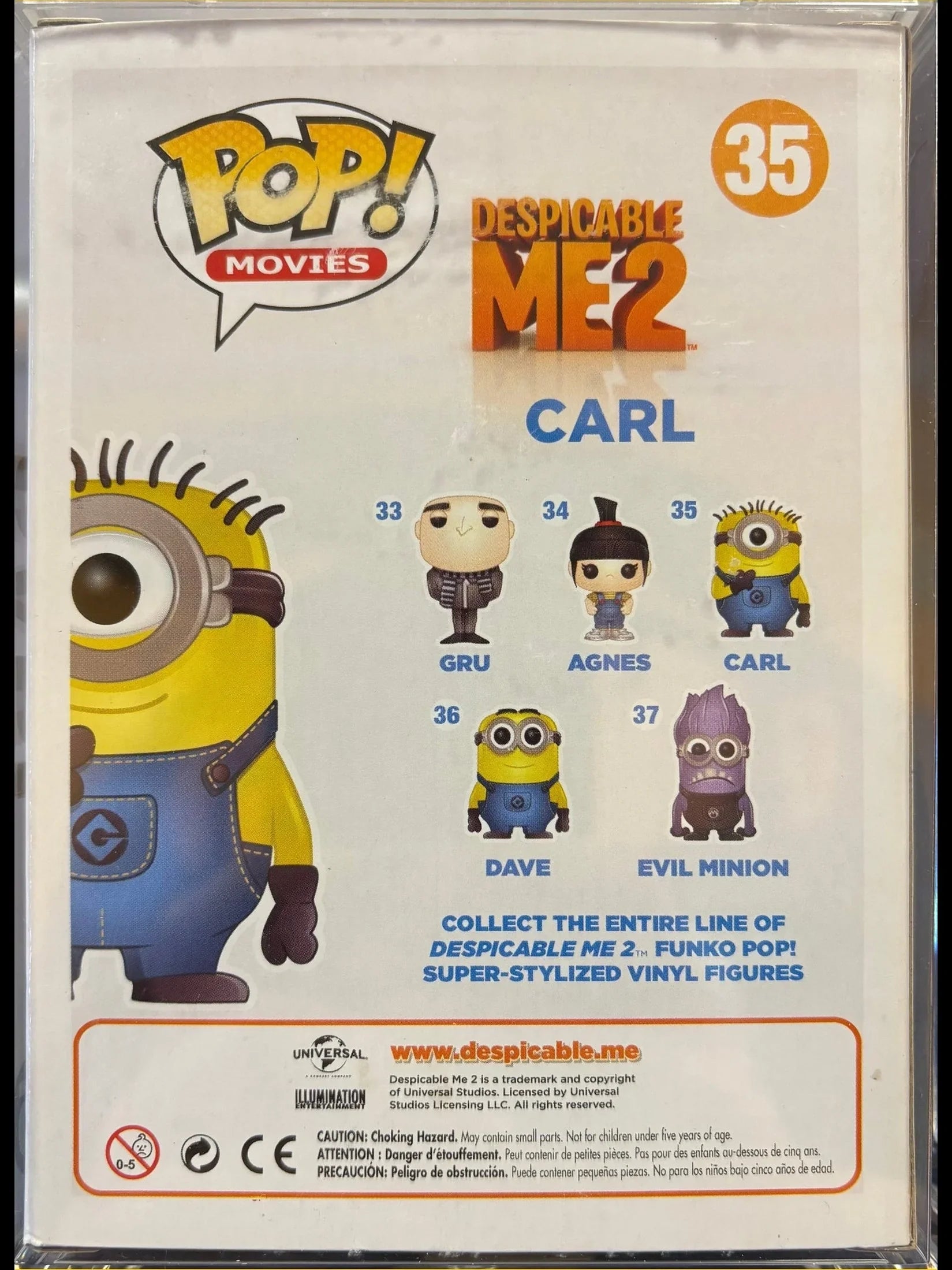 2013 Funko Despicable Me 2 Carl #35 SDCC Exclusive - Papa Joey's Collectibles