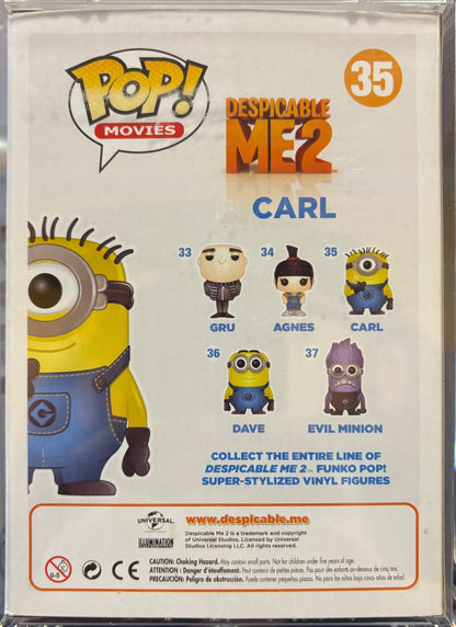 Funko Despicable Me 2 Carl #35 (Very Good)  SDCC Exclusive, GITD