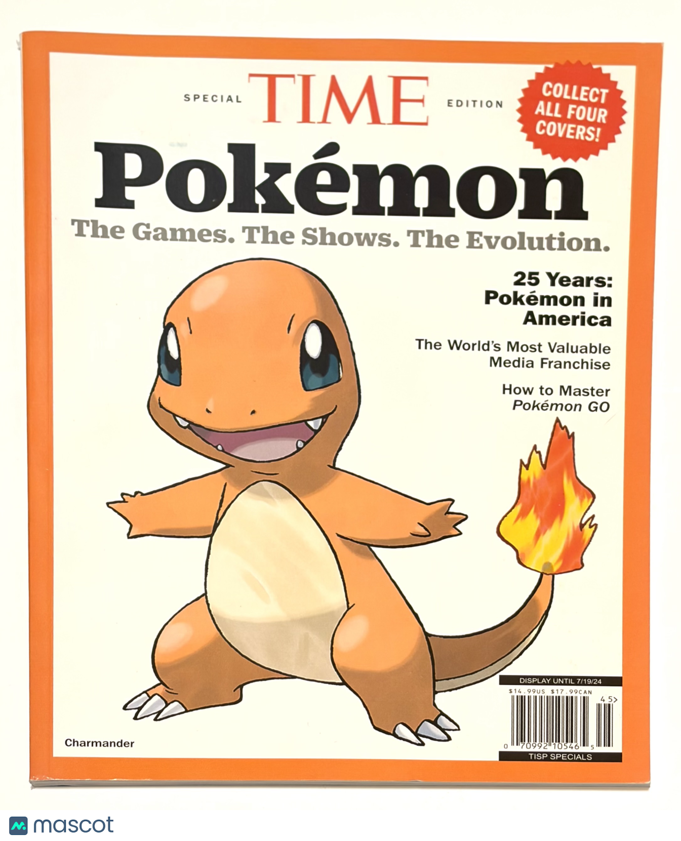 2024 TIME Magazine Special Edition Pokémon Charmander