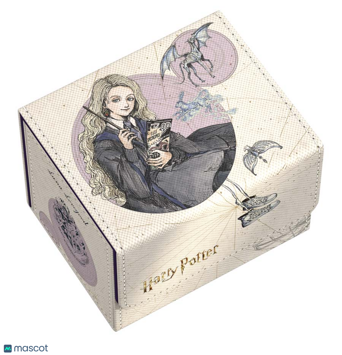 Ultimate Guard Luna Lovegood Sidewinder 100+ Xenoskin Deck Box - Papa Joey's Collectibles