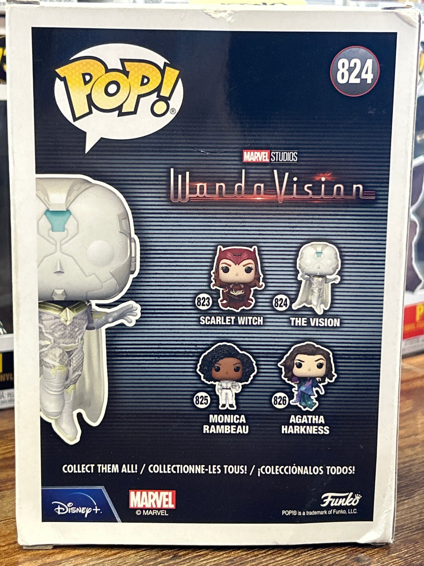 Funko The Vision Wanda Vision Damaged