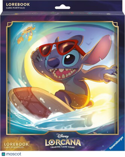 Disney Lorcana TCG Stitch 4-Pocket Lorebook Card Portfolio