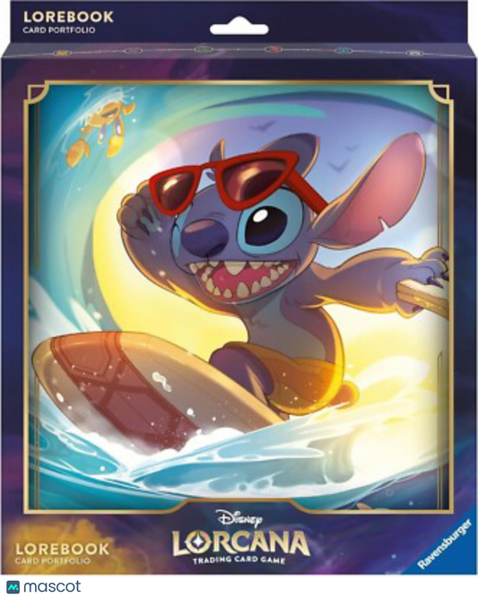 Disney Lorcana TCG Stitch 4-Pocket Lorebook Card Portfolio