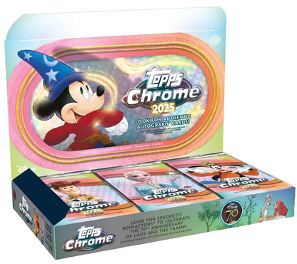 2025 Topps Chrome Disney Hobby Pack
