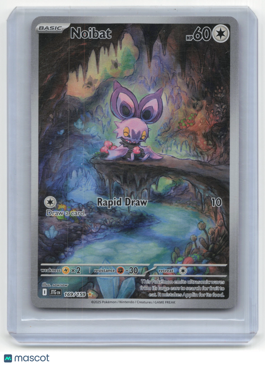2025 Pokemon TCG Noibat Journey Together #169/159