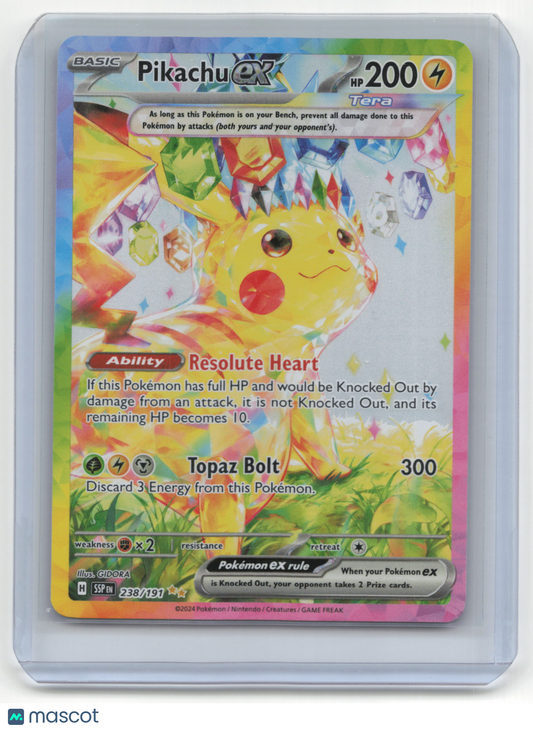 2024 Pokemon Pikachu EX Surging Sparks #238/191