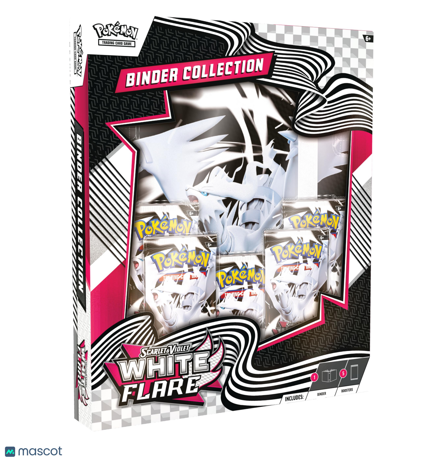 2025 Pokemon Scarlet & Violet White Flare Binder Collection