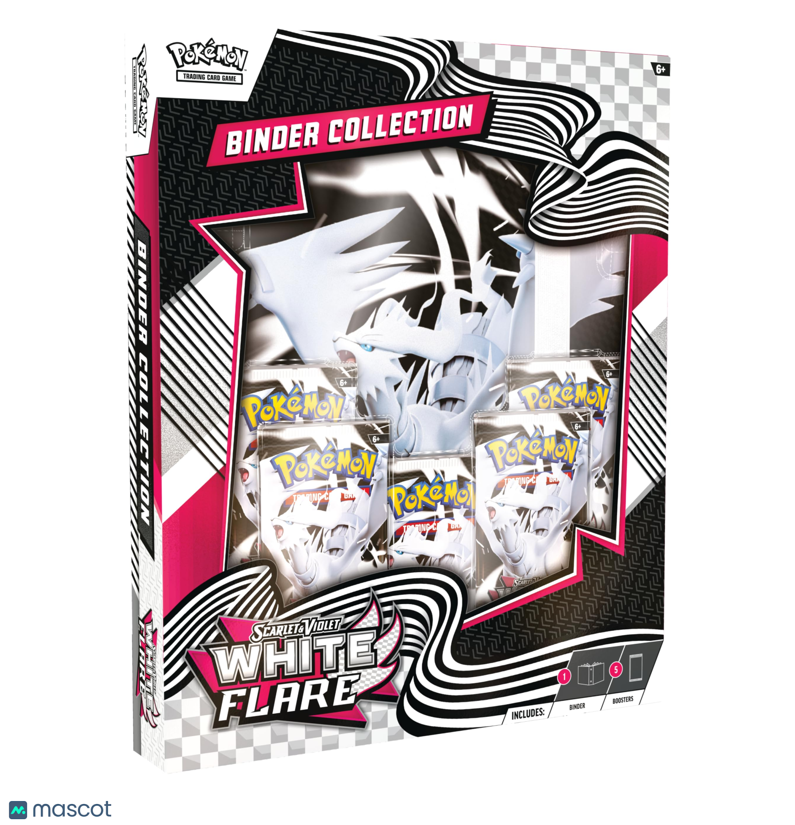 2025 Pokemon Scarlet & Violet White Flare Binder Collection