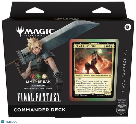 2025 Magic: The Gathering Final Fantasy Limit Break Commander Deck