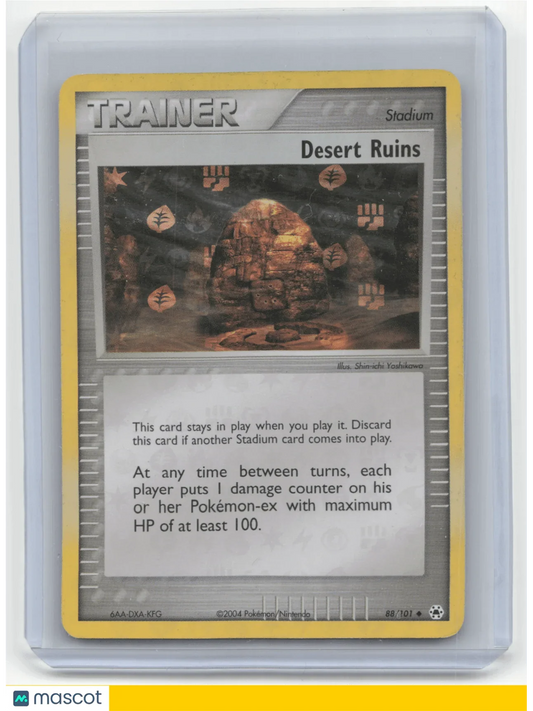 2004 Pokemon Desert Ruins EX Hidden Legends #88/101 Damaged - Papa Joey's Collectibles