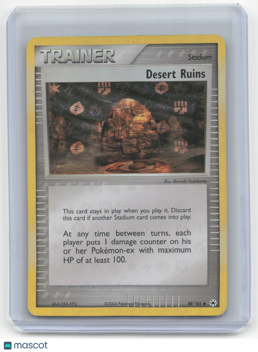 2004 Pokemon—Desert Ruins #88 EX Hidden Legends— Holo [Damage]