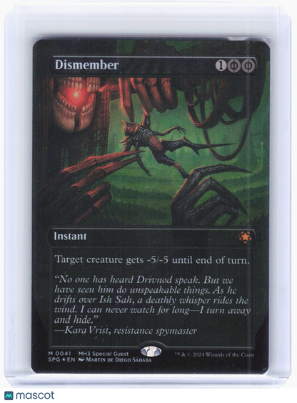 2024 Magic: The Gathering—Dismember #0041 MH3 Special Guests—Foil (Borderless)