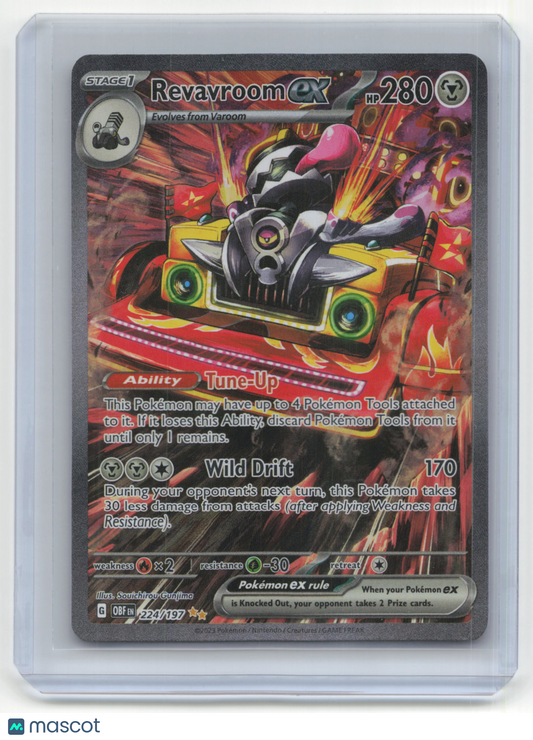 2023 Pokemon Revavroom EX Obsidian Flames #224/197