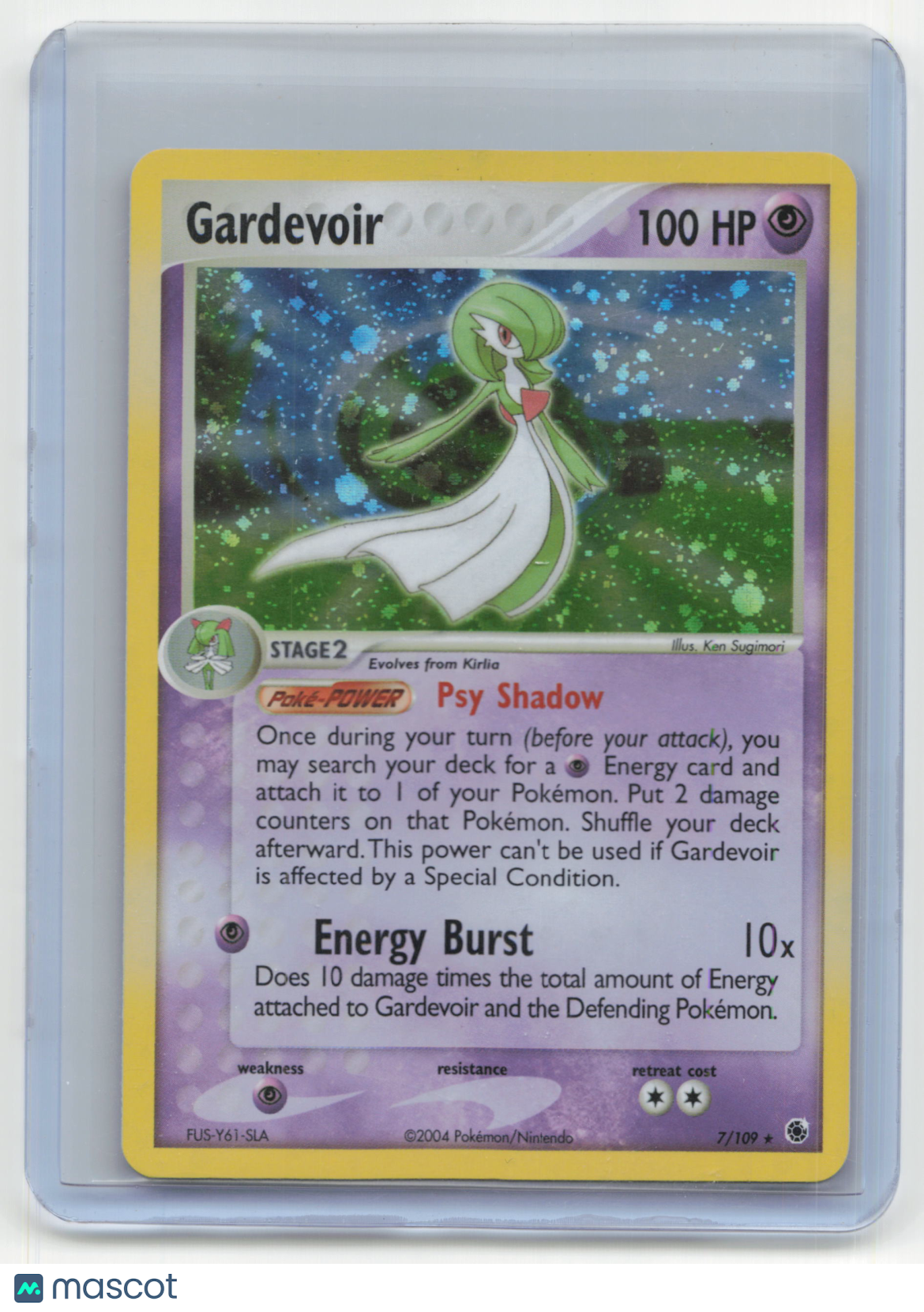 2004 Pokemon TCG Gardevoir Ruby & Sapphire #7/109