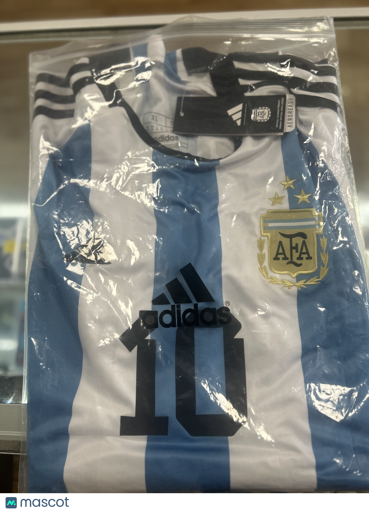 Lionel Messi Argentina Signed/Autographed Soccer Jersey w/COA