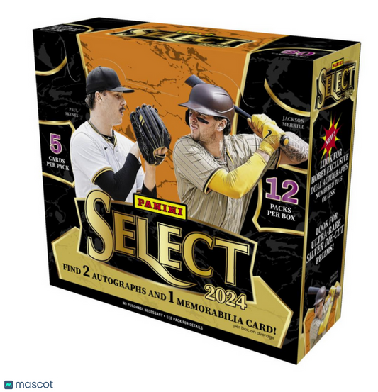 2024 Panini Select Baseball Hobby Box