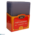 Cardboard Gold Standard 35 Pt. Clear 3" x 4" Toploader 25 ct.