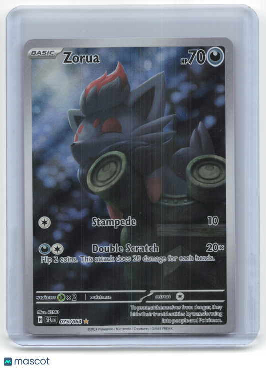 2024 Pokemon TCG Zorua Shrouded Fable #075/064