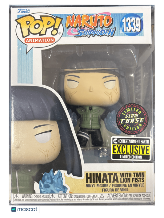 2023 Funko Naruto Shippuden Hinata #1339 Exclusive Glow Chase Sealed Boxes