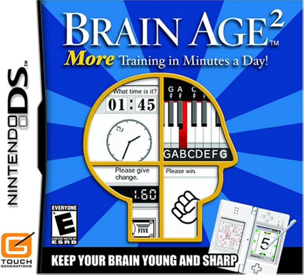 Brain Age 2: More Training In Minutes A Day (Nintendo DS) - Pre-Owned (Cartridge Only)