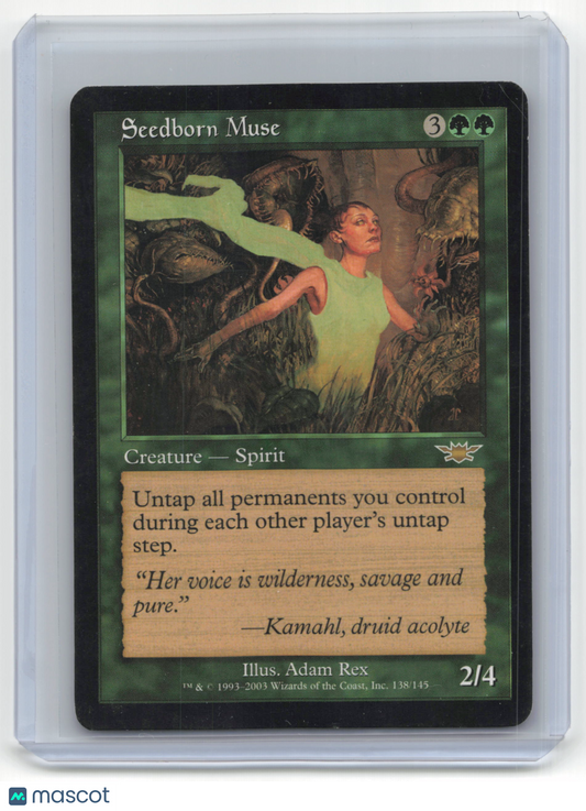 2003 Magic: The Gathering Seedborn Muse Legions #138/145 Lightly Played
