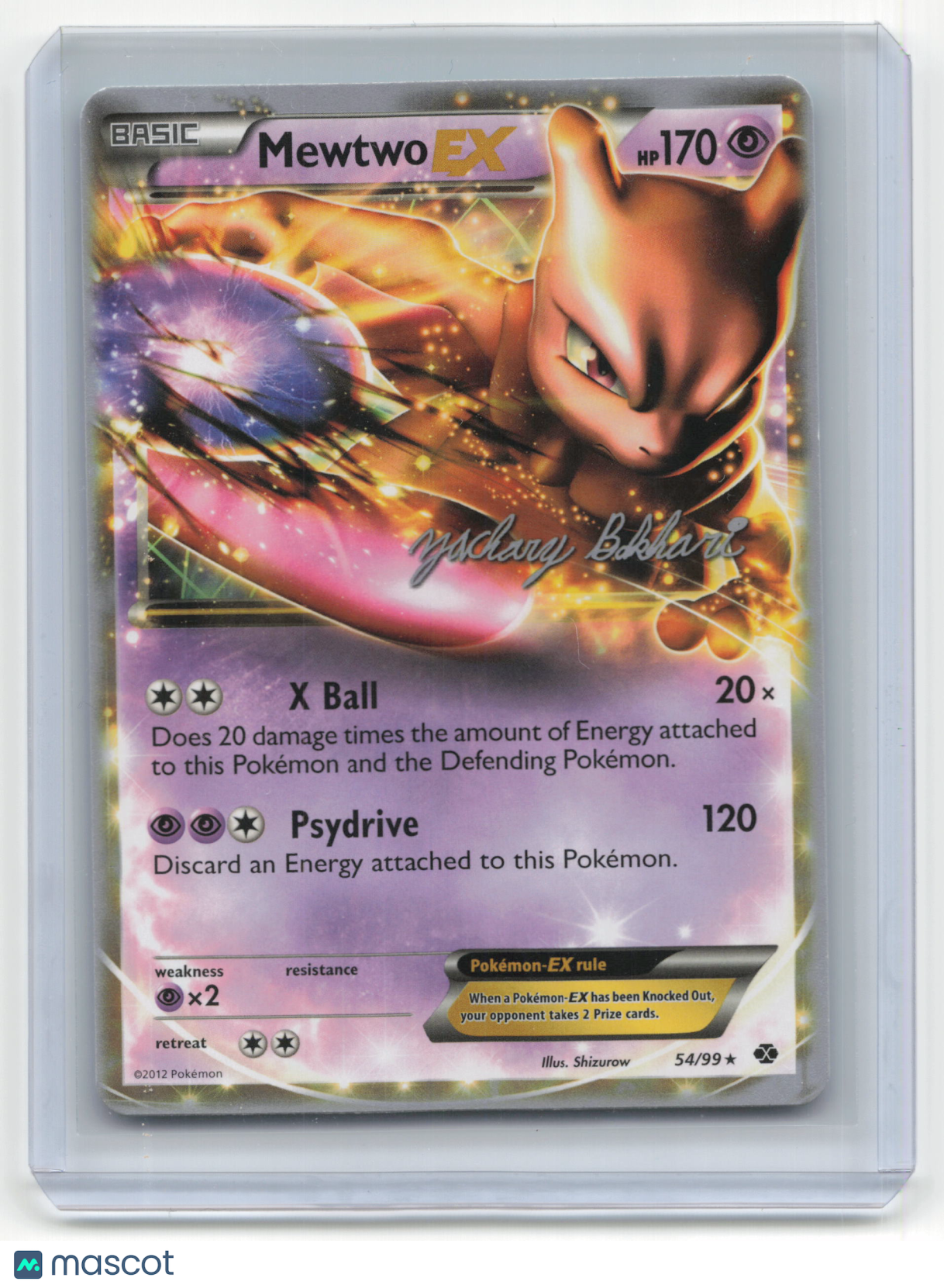 Pokemon Mewtwo EX World Championship 2012 #54/99