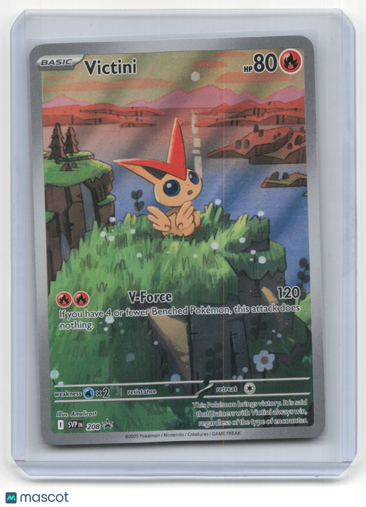 2025 Pokemon TCG Victini Black White #SVP 208 Promo