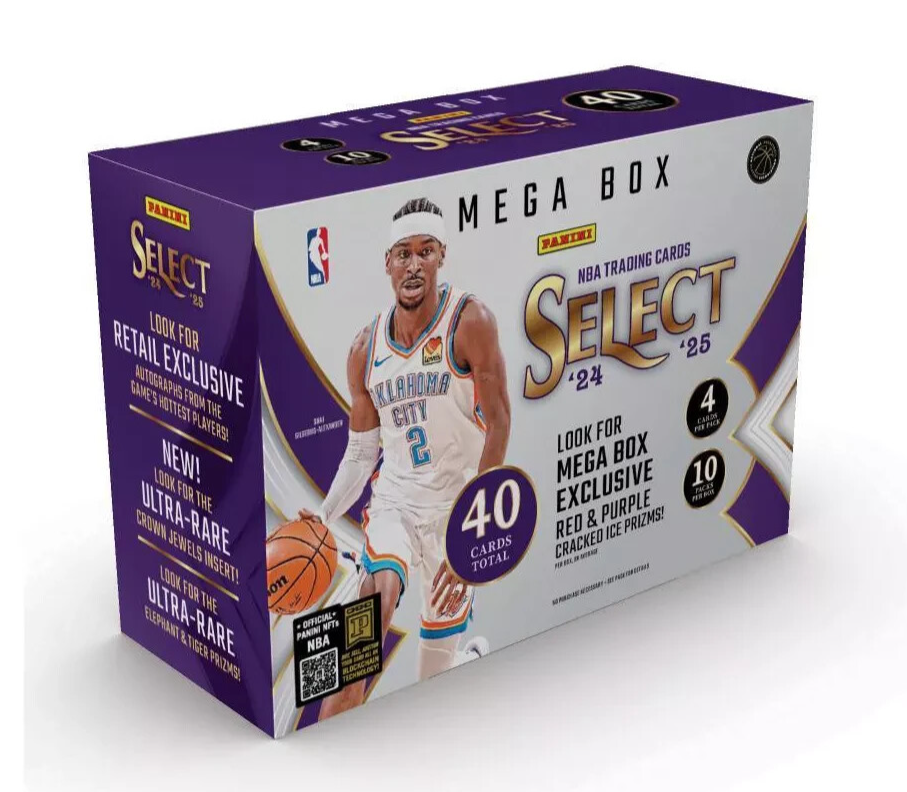 2024-25 Panini Select Basketball Mega Box