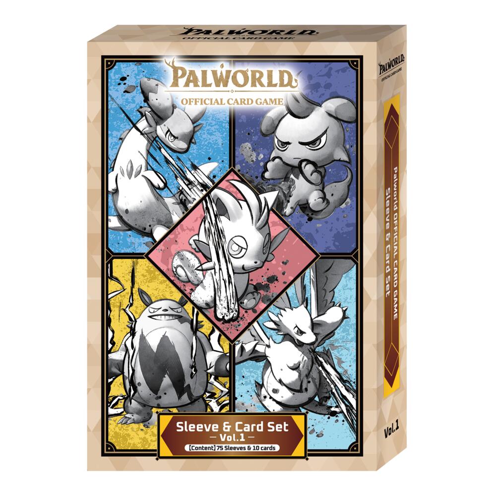Palworld Official Card Game — Sleeve & Card Set Vol. 1 – Papa