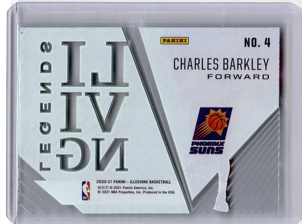 2021 Panini Illusions Living Legends Basketball—Charles Barkley #4 —Very Good