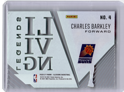2021 Panini Illusions Living Legends Basketball—Charles Barkley #4 —Very Good