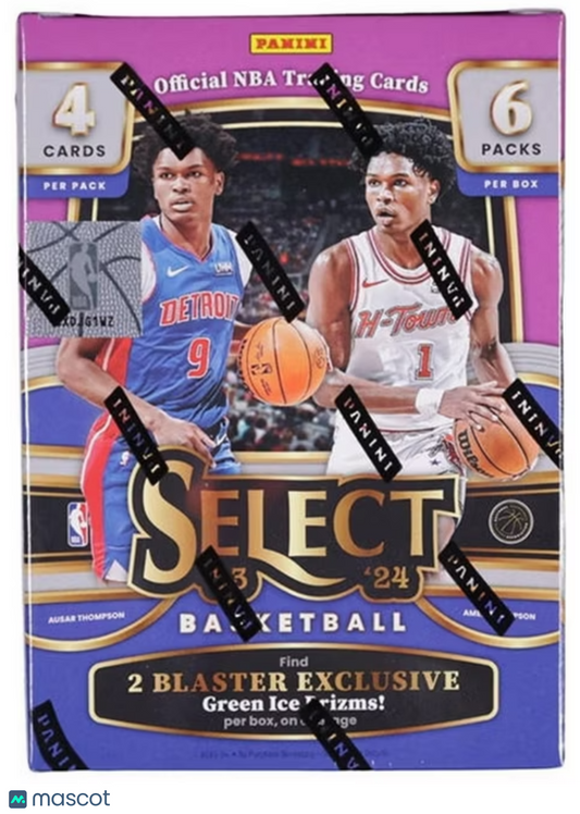 2023-24 Panini Select Basketball Green Ice Prizm Blaster Box