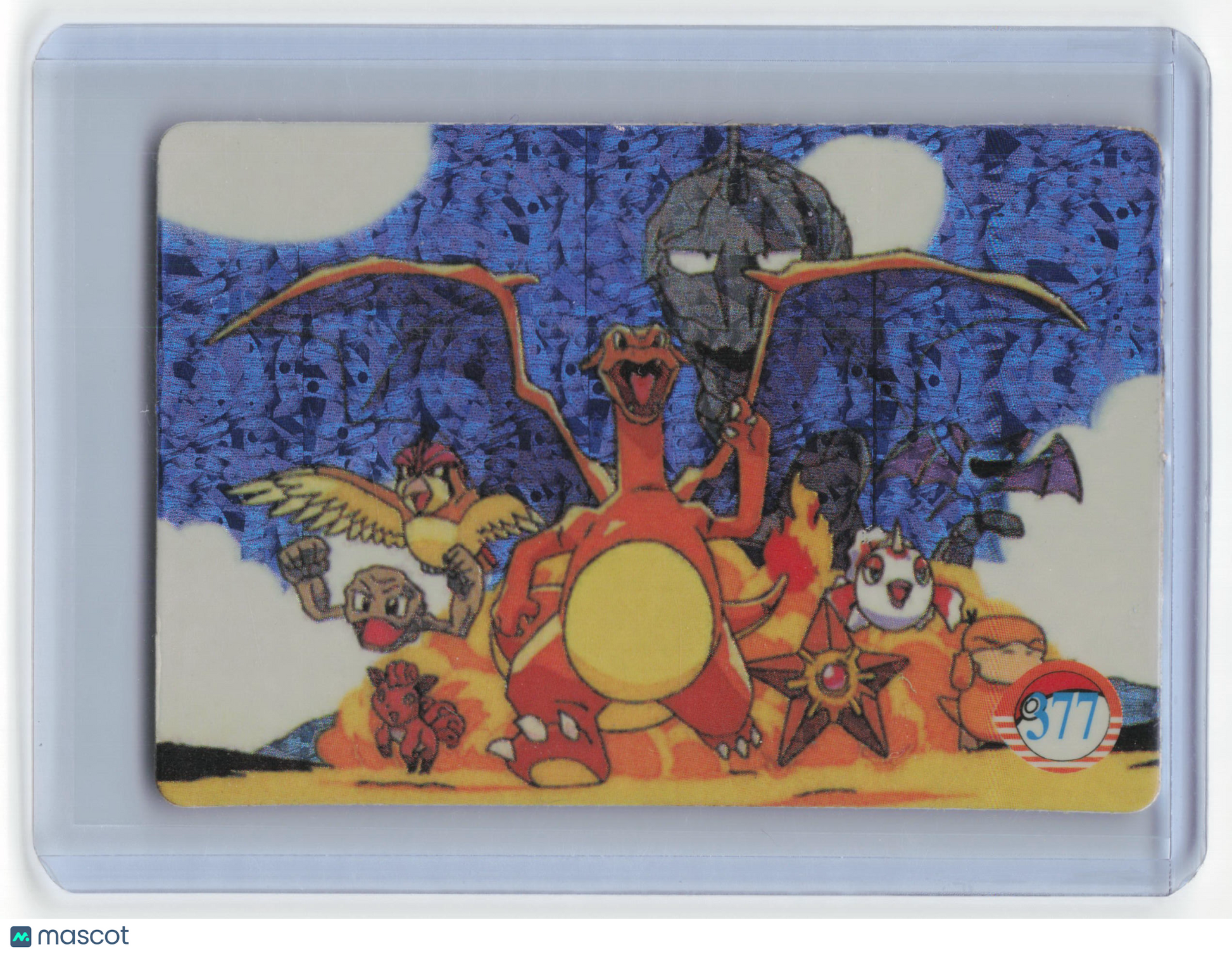 1998 Pokémon Vending Cards Charizard & Co. Holofoil #377 Near Mint - Papa Joey's Collectibles