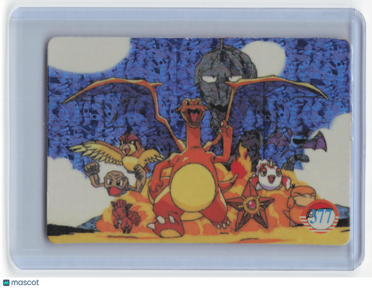1998 Pokémon Vending Cards Charizard & Co. Holofoil #377 Near Mint - Papa Joey's Collectibles