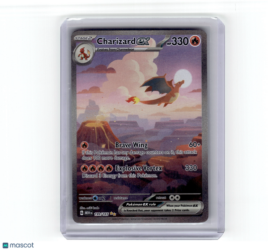 2023 Charizard EX Pokemon 151 Special Illustration Rare Holo #199/165 Near Mint