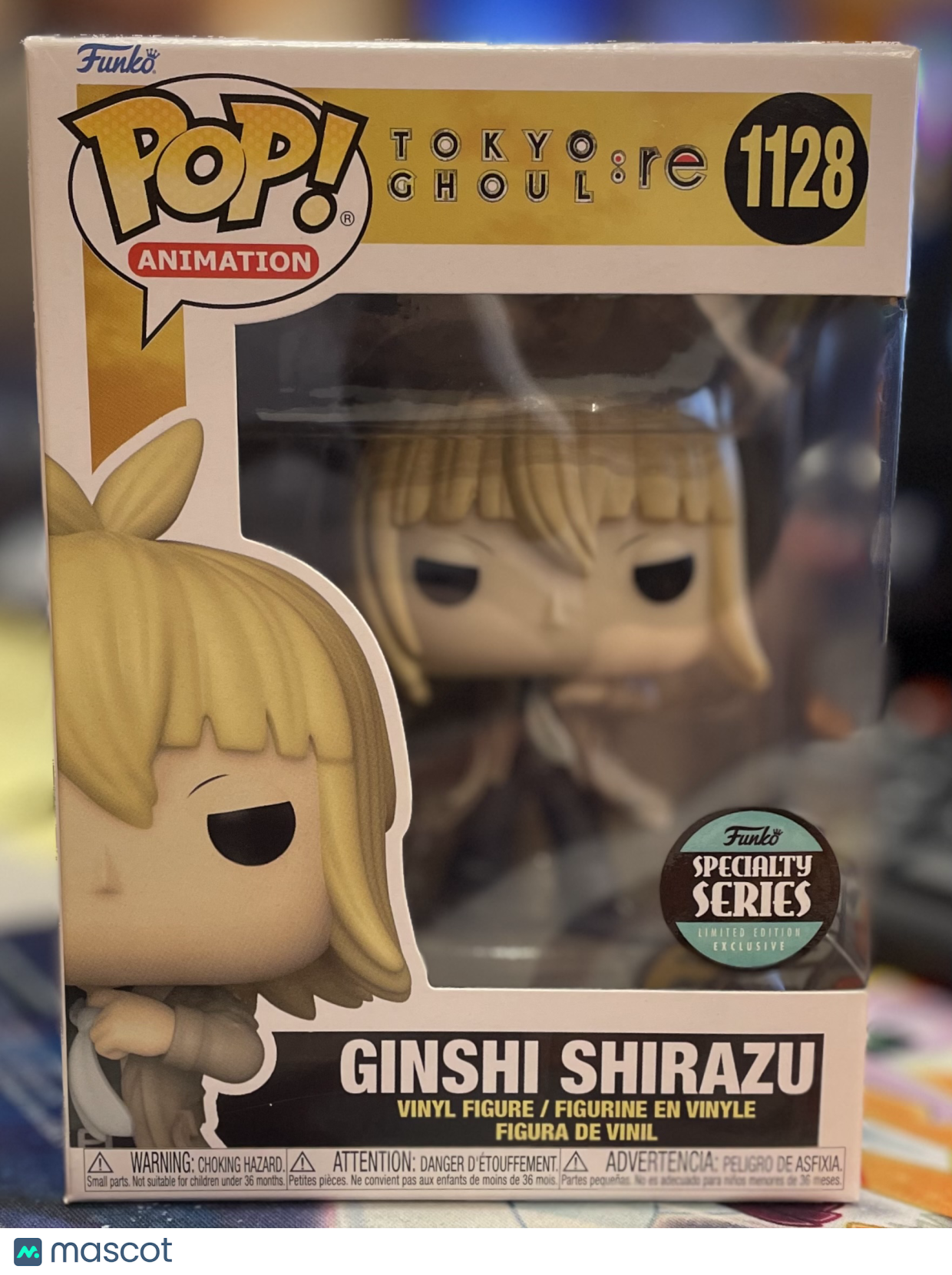 Funko Tokyo Ghoul: re Ginshi Shirazu #1128 Limited Edition Specialty Series Good