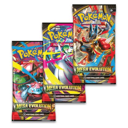 Pokémon TCG: Mega Evolution 3-Pack Blister