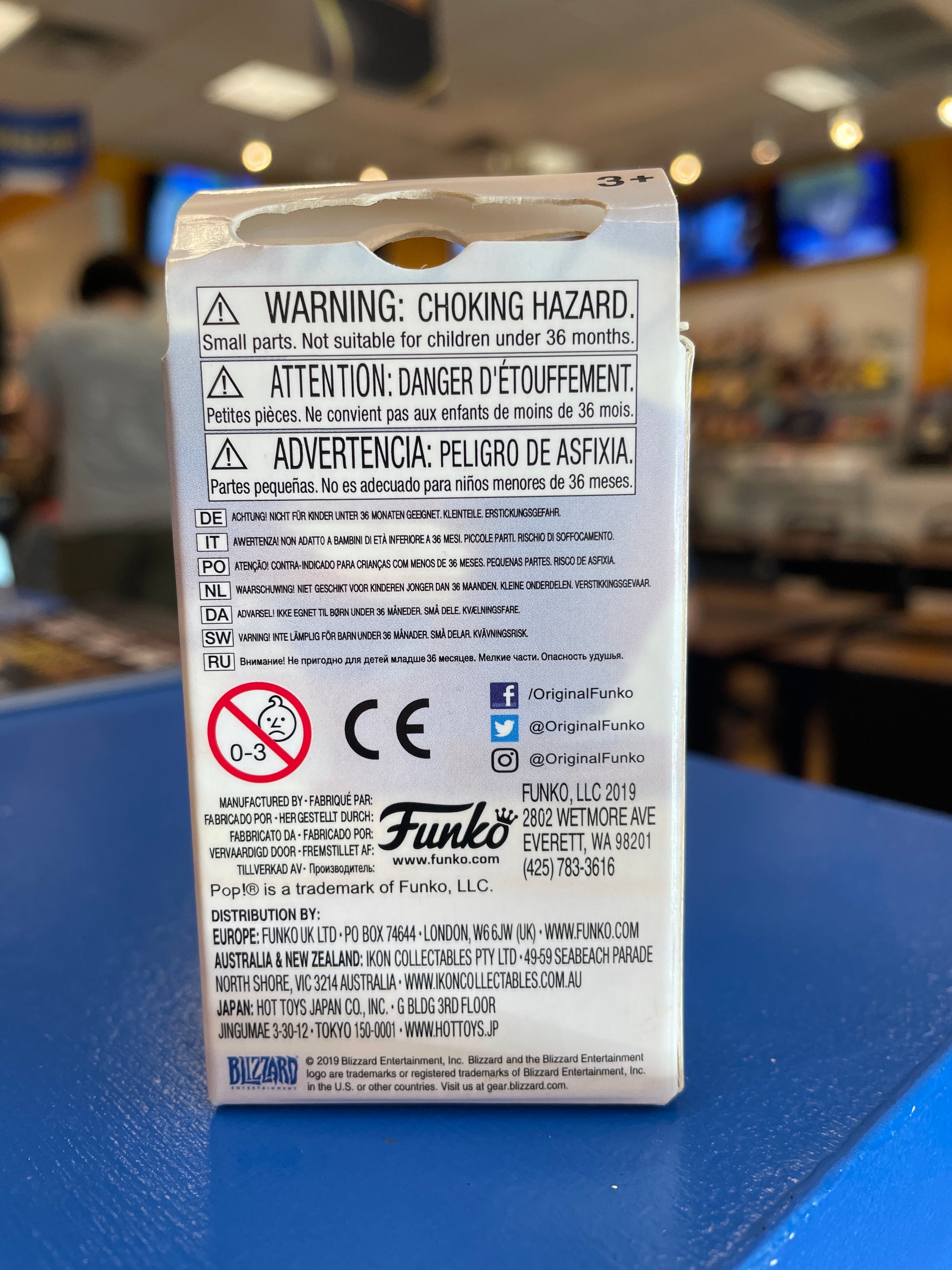 Funko Overwatch Doomfist (Okay) Keychain - Papa Joey's Collectibles