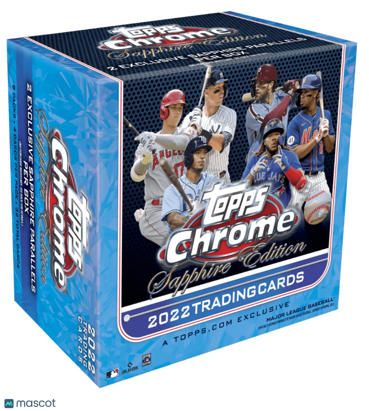2022 Topps Chrome Baseball Sapphire Edition Hobby Box - Papa Joey's Collectibles
