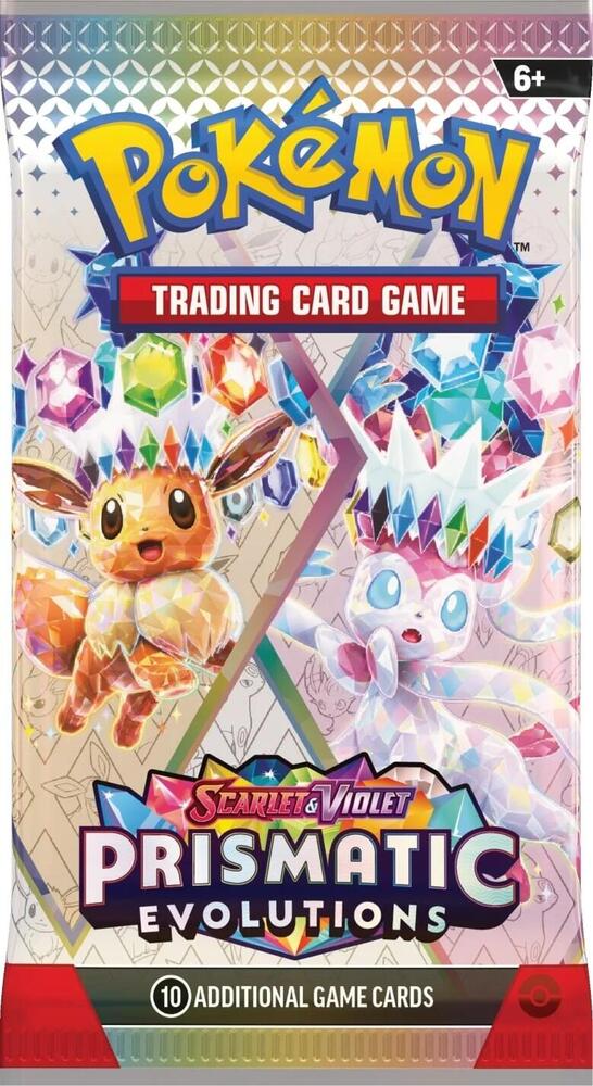 Pokemon Prismatic Evolutions Loose Booster Pack