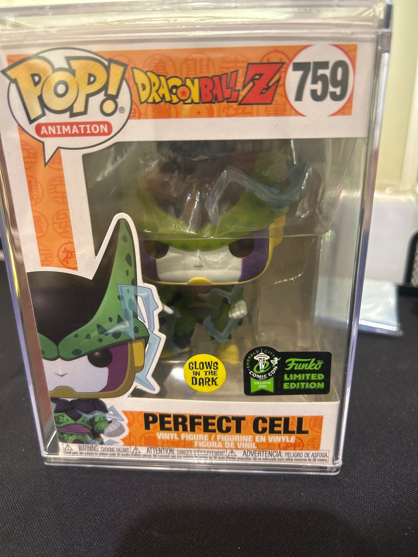 POP! Animation—Dragonball Z—Perfect Cell #759—(Emerald City Comic Con)