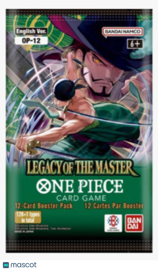 2025 One Piece Legacy of the Master (OP-12) Booster Pack