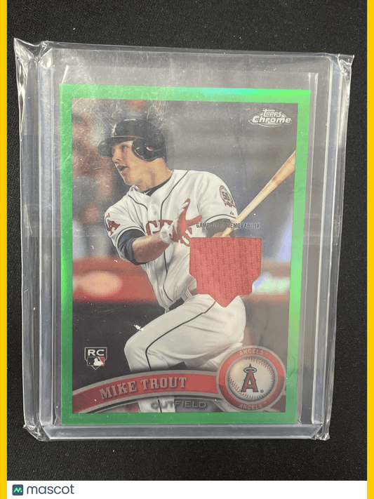 2020 Topps Chrome Baseball Mike Trout Relic /99 #RRCR-MTR