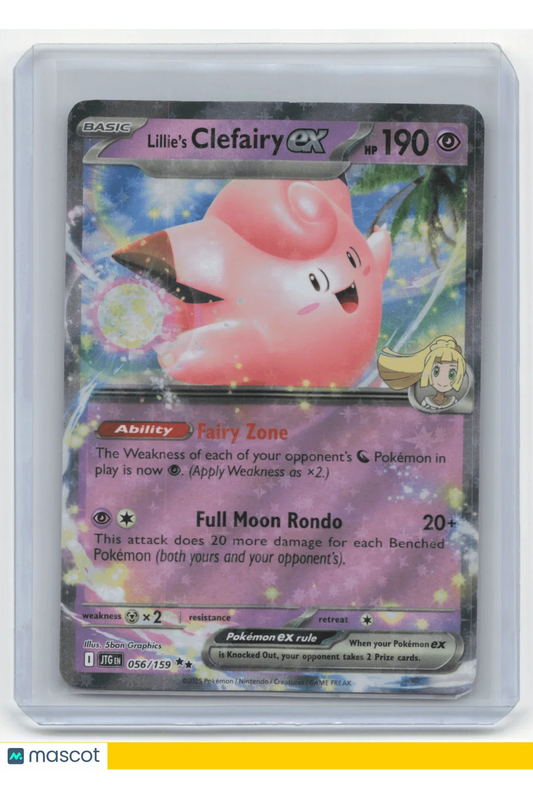 2025 Pokemon TCG Clefairy EX Journey Together #056/159 - Papa Joey's Collectibles