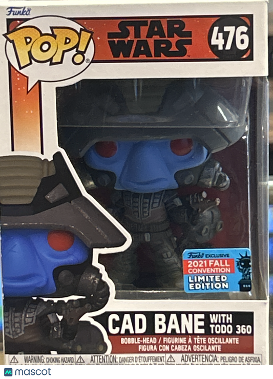Funko Cad Bane with Todo 360 Good Funko