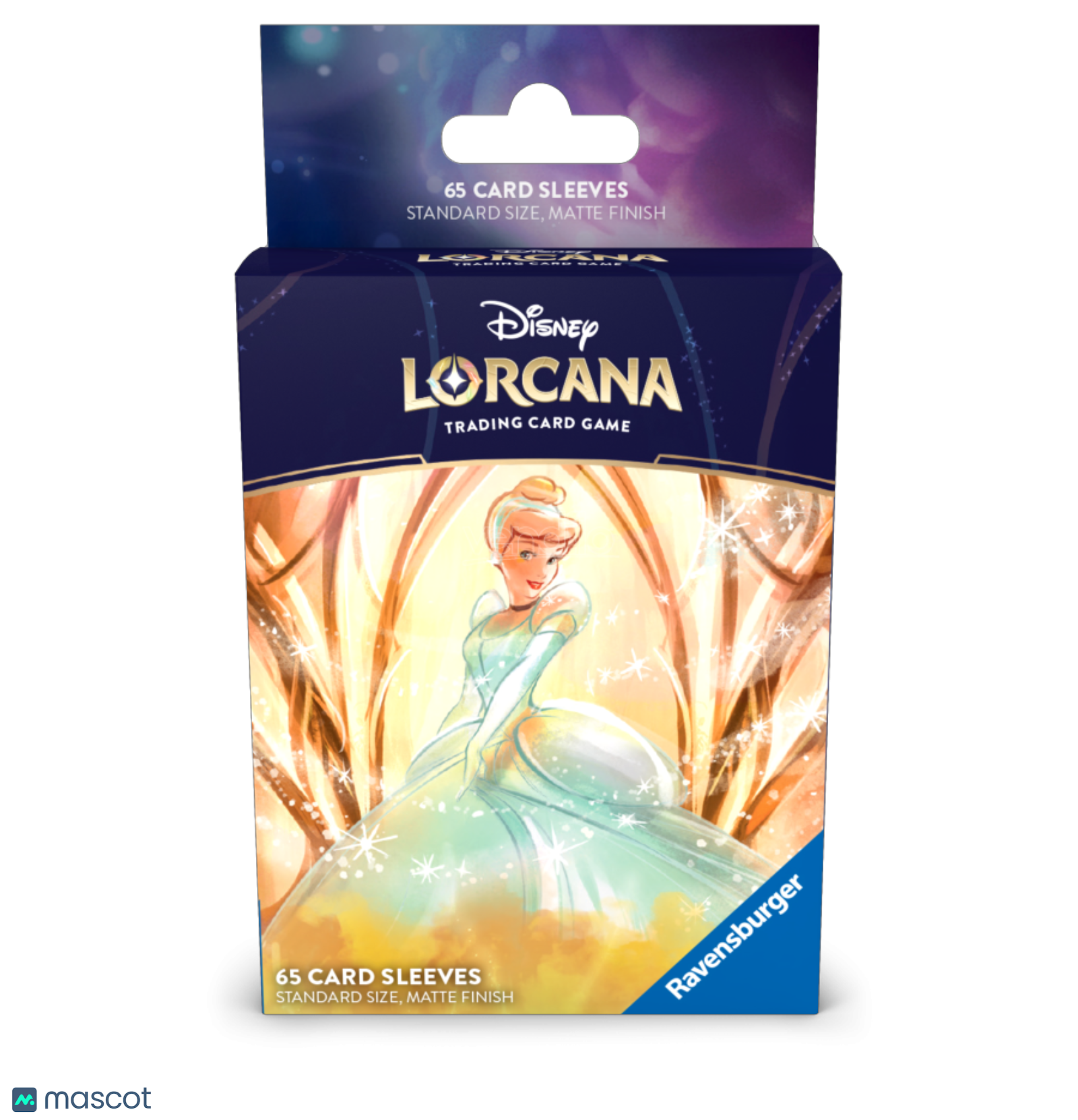 Lorcana Standard 20 Pt. (Cinderella, Ballroom Sensation) Card Sleeves 65 Ct - Papa Joey's Collectibles