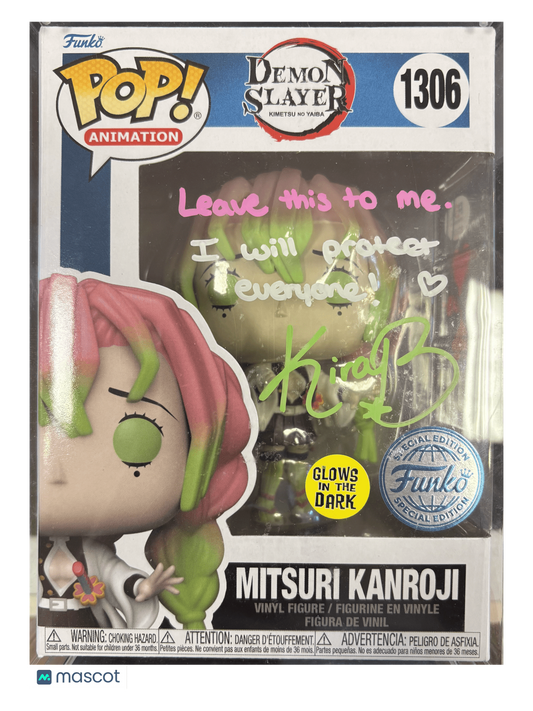 2023 Funko Demon Slayer Mitsuri Kanroji Special Edition Autographed W/ COA Sealed Boxes
